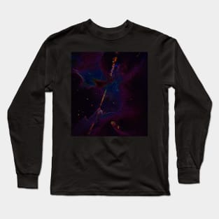 Black Panther Art - Glowing Edges 216 Long Sleeve T-Shirt